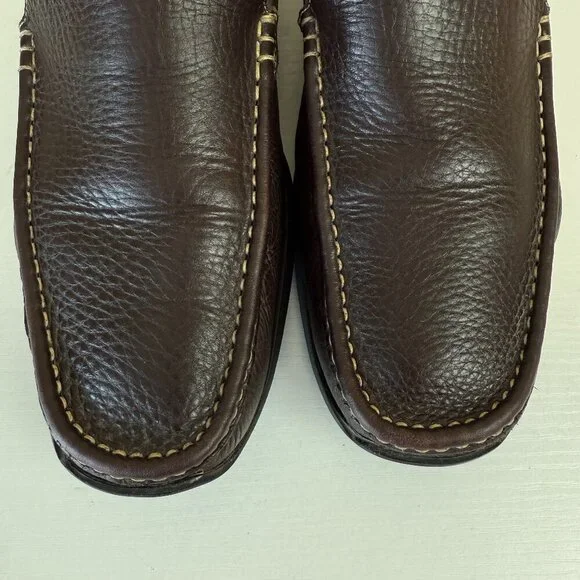 EUC Paraboot Brown Leather Loafer